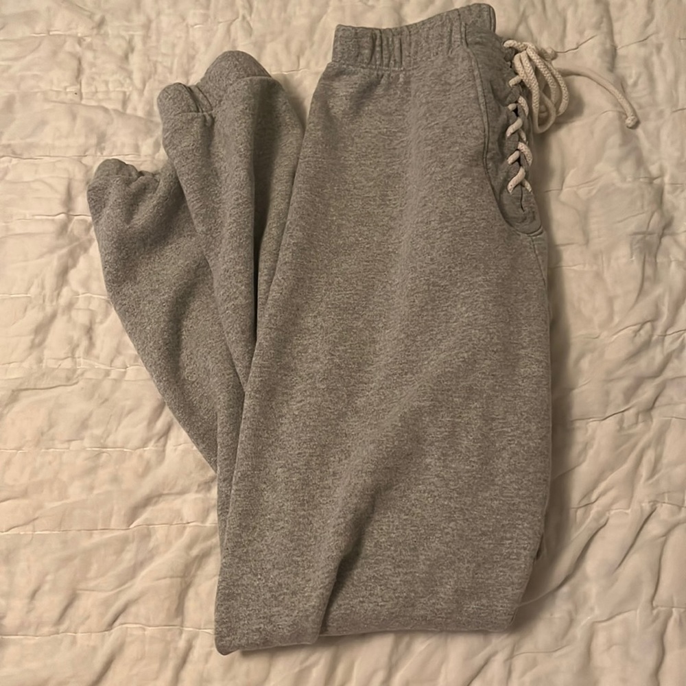 Joah Brown lace sweatpants